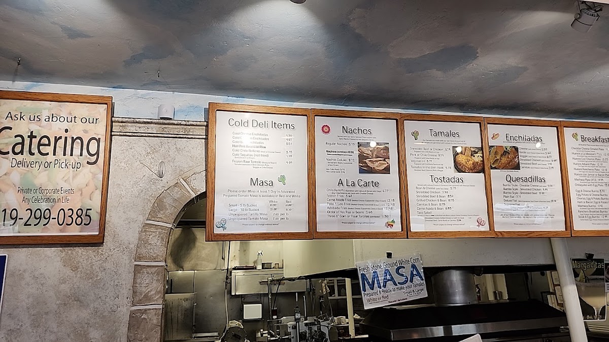 El Indio Mexican Restaurant and Catering Menu - Image 4