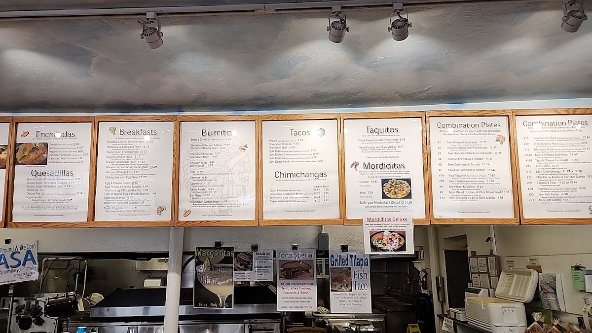 El Indio Mexican Restaurant and Catering Menu - Image 5